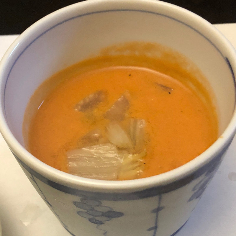 ガスパチョスープ(シェ・ニシタニ)