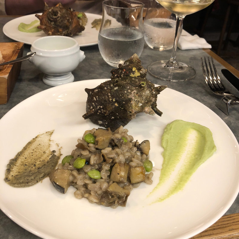 栄螺のコンフィ〜肝のソース〜(プルミエレタージュ)