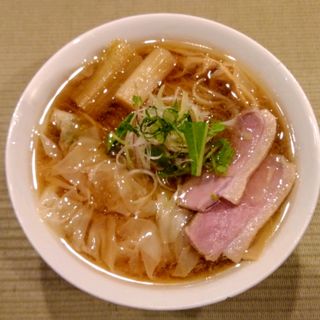 ワンタン麺(らーめん 鴨to葱)