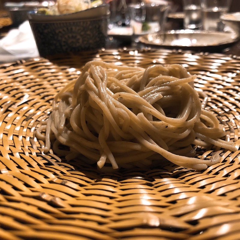 仕上げ蕎麦(玉椿 （たまつばき）)