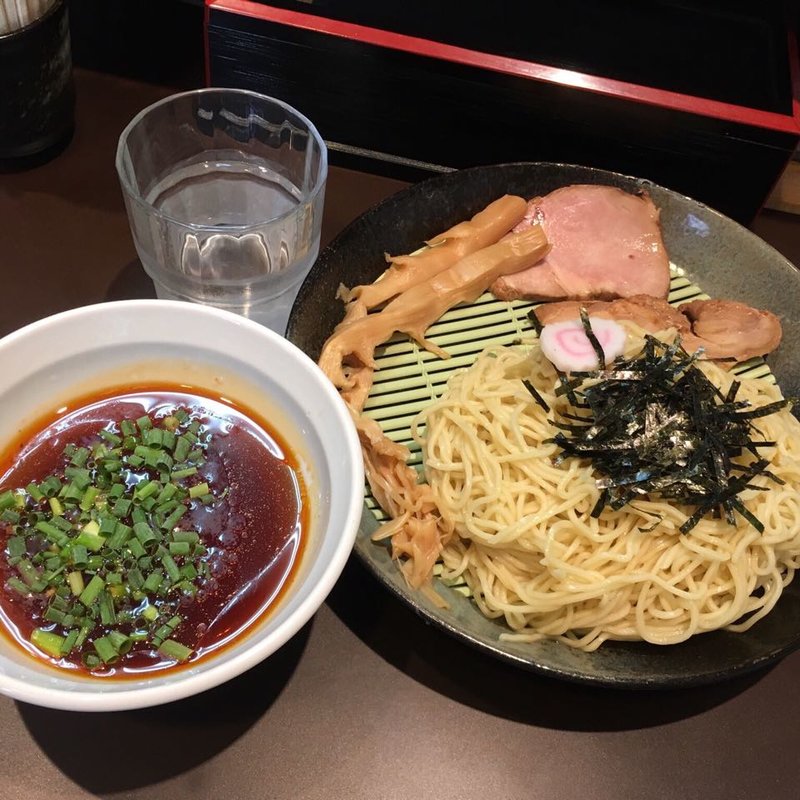 冷辛にぼしこんぶざる中華(おおぜき中華そば店)