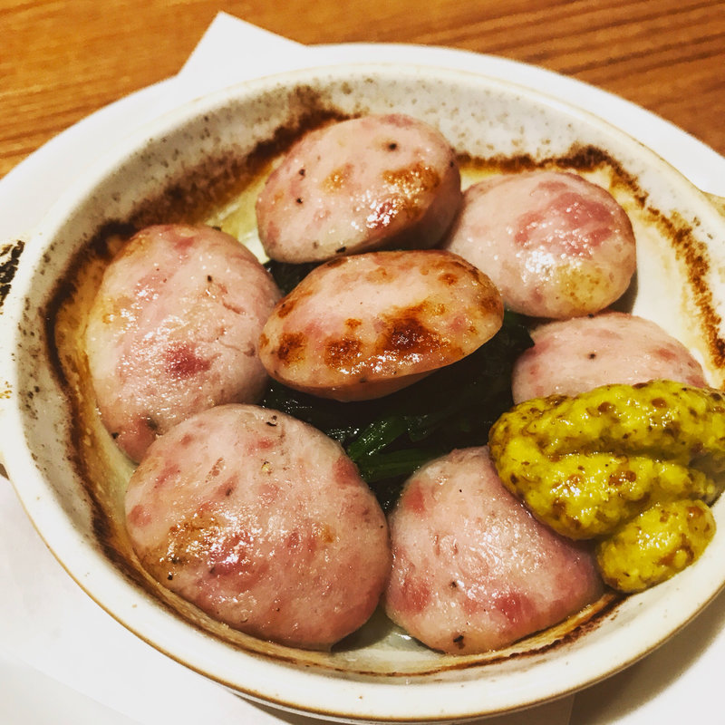 ひと口粗挽きソーセージ(ゆであげパスタ＆焼き上げピザ ラパウザ 南大沢店)