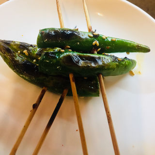 ラム肉詰め青唐辛子(1本)(羊香味坊)