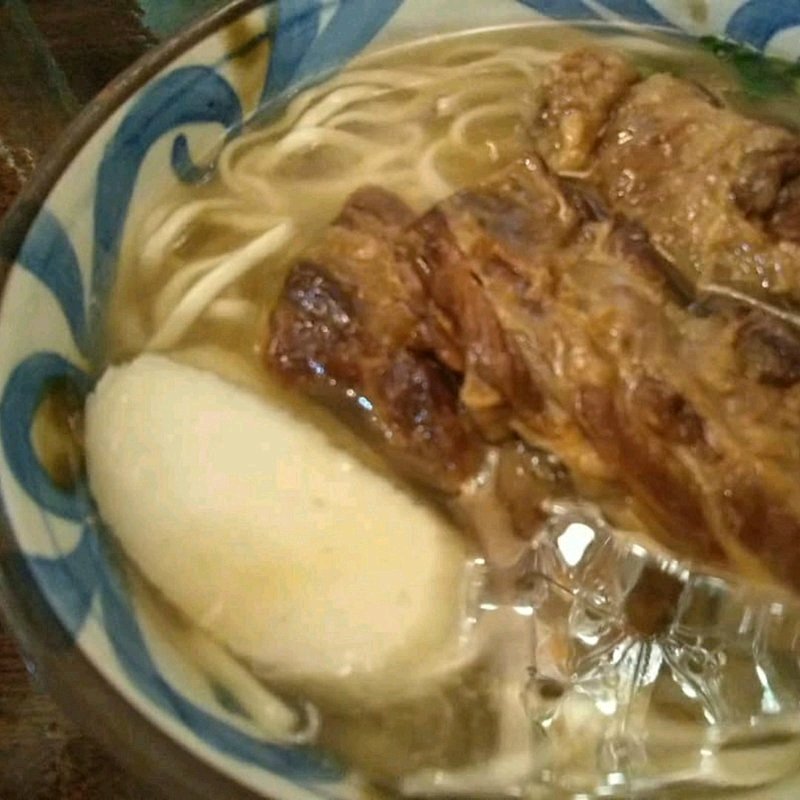 三枚肉そば(楚辺)