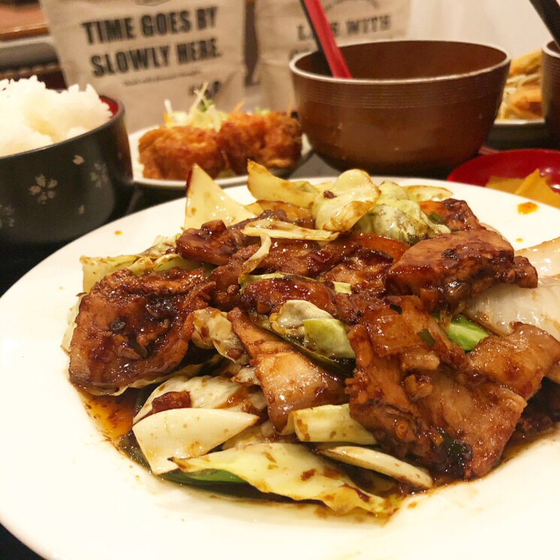 回鍋肉(味香園)