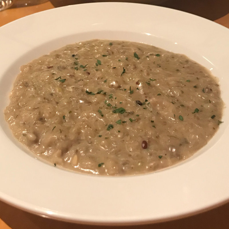 きのこのリゾット(パラフレーズ )