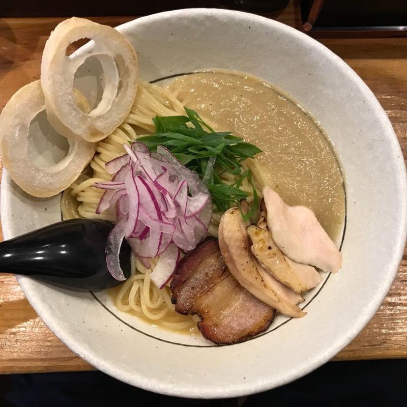 冷やし鯛煮干しまぜそば ゆずすっぱジュレ添(らーめん専門 和海 （なごみ）)