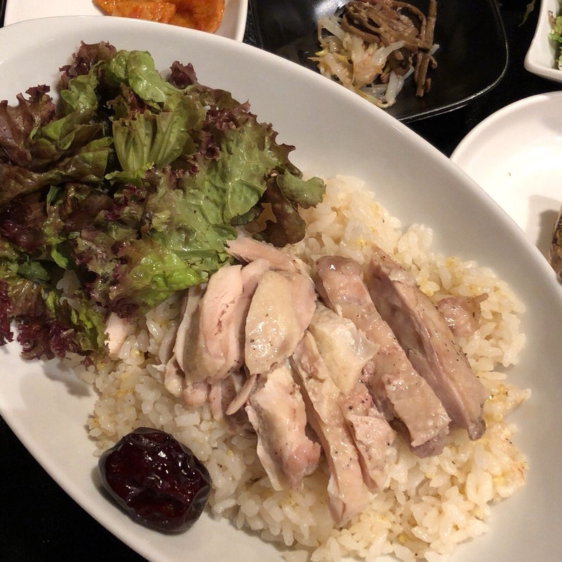参鶏飯(長寿韓酒房　銀座)