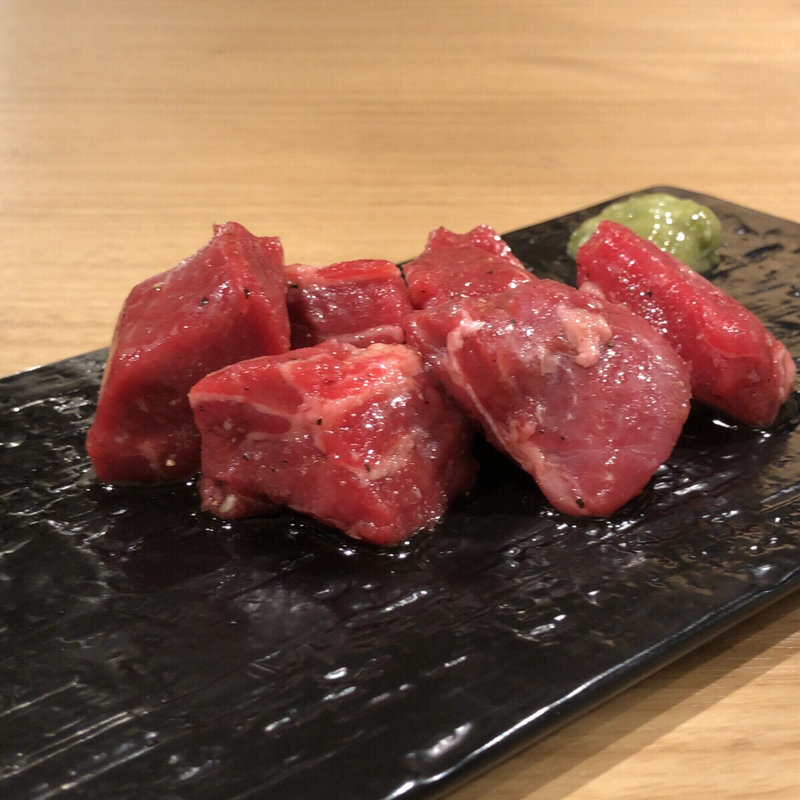 新名物ヒレカク(焼肉 とんび 栄住吉店)