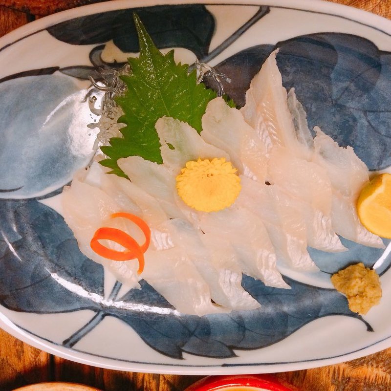 あなごのお造り(あなごの直吾美)