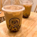 黒蜜タピオカミルクティー(棉茶)
