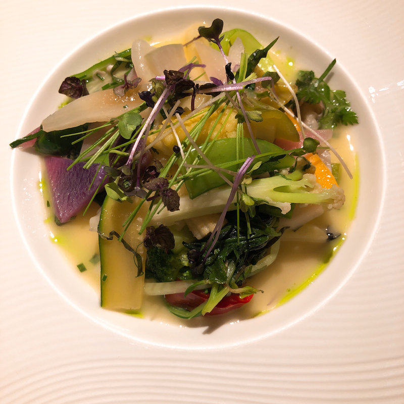 温野菜のガルグイユ(ル・ジャルダン・デ・サヴール)