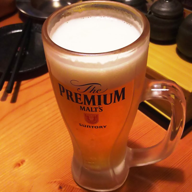 プレミアムモルツ(鳥貴族 武蔵新田店)