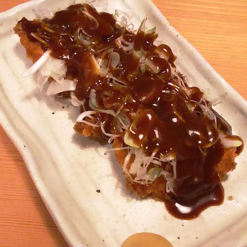 ねぎ味噌チキンカツ(鳥貴族 武蔵新田店)