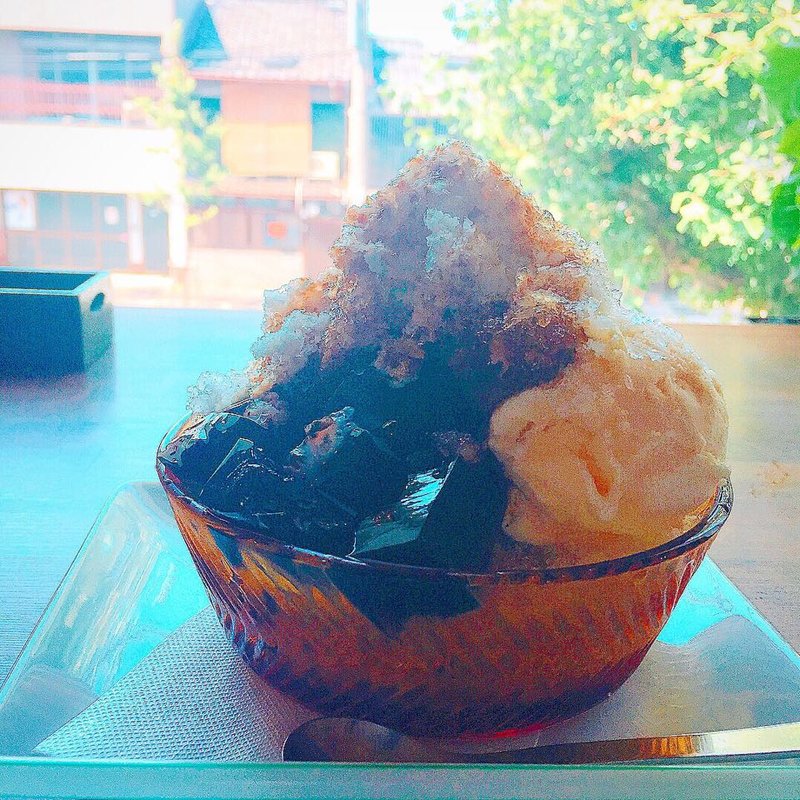 京都珈道のかき氷(京都珈道)