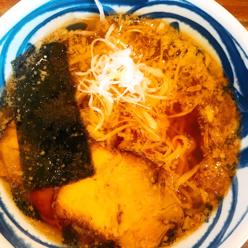 魚介ラーメン(らーめん 林家 甘木本店)