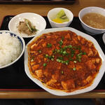 麻婆豆腐ランチ