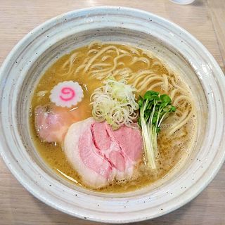 魚介鶏そば(醤油)(MENYA BIBIRI)