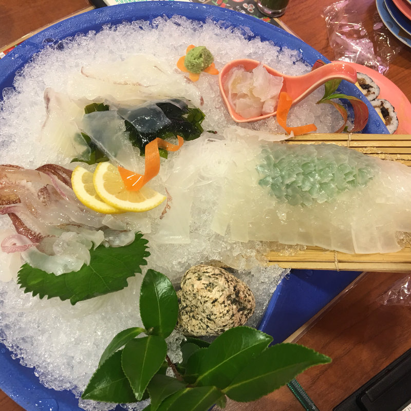 イカ活造り(すし大臣 佐賀店 （すしだいじん）)