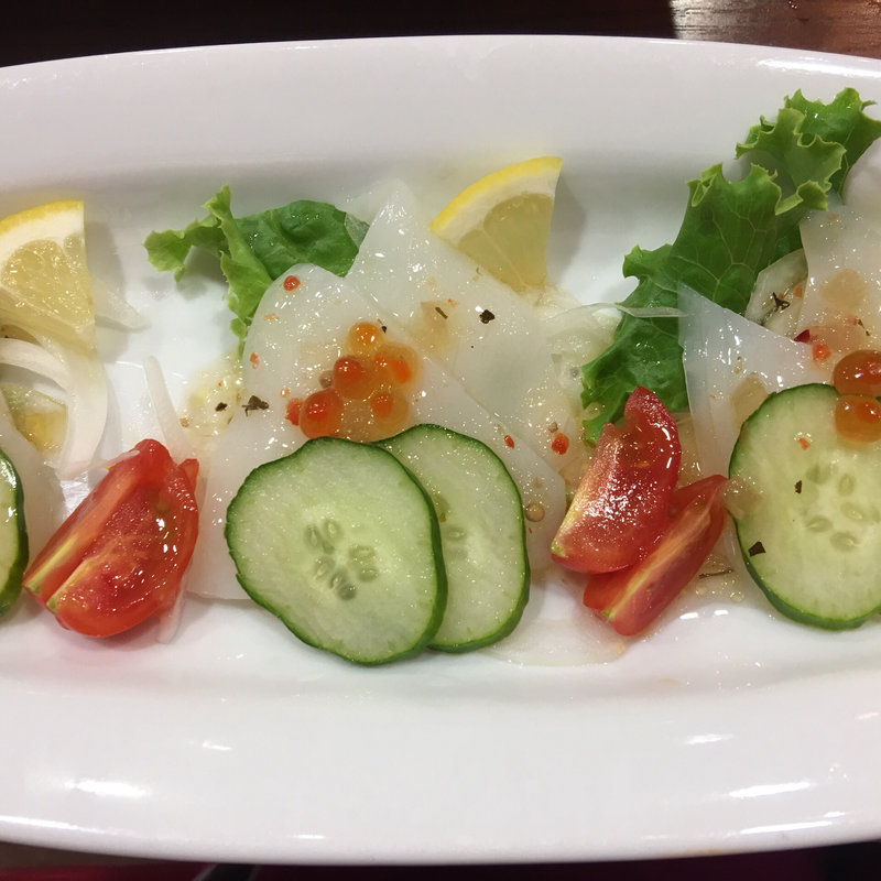 季節のカルパッチョ(すし大臣 佐賀店 （すしだいじん）)