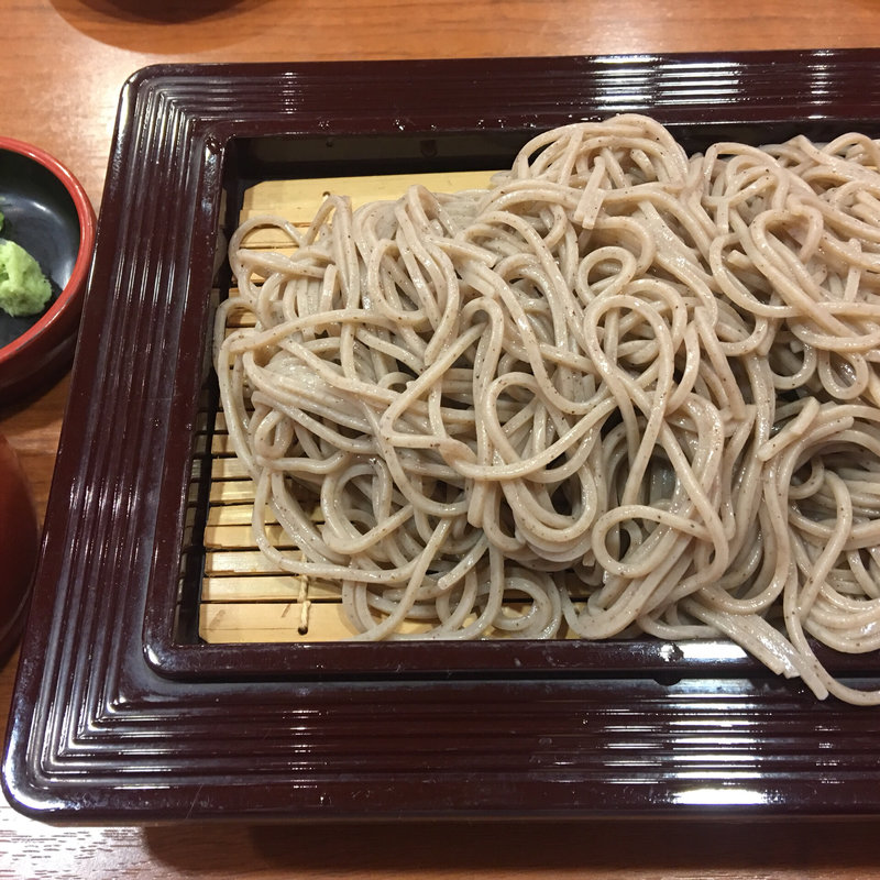 10割そば (ざる)(すし大臣 佐賀店 （すしだいじん）)