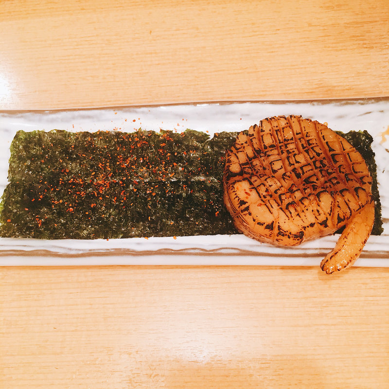 ほたての磯辺焼き(すしざんまい 匠 六本木俳優座前店)