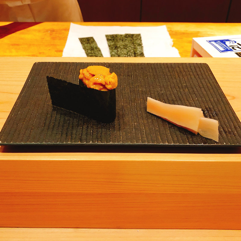 うにの軍艦(鮨 大地 )