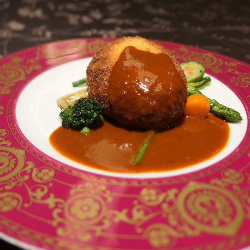 アラスカ本店特製カニクリームコロッケ(レストラン アラスカ 大阪本店 )