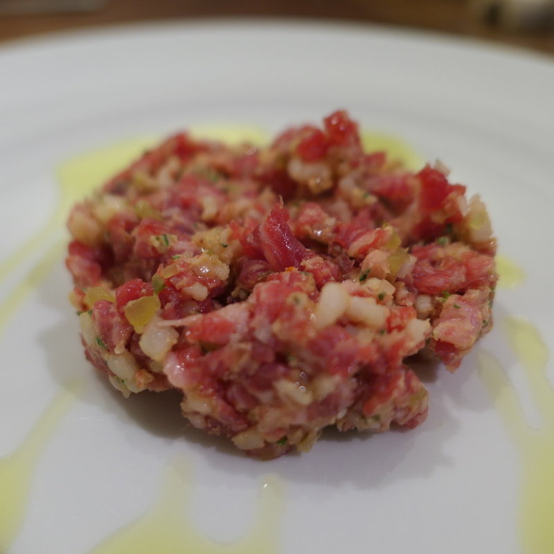 近江牛のタルタル(SAISIR)