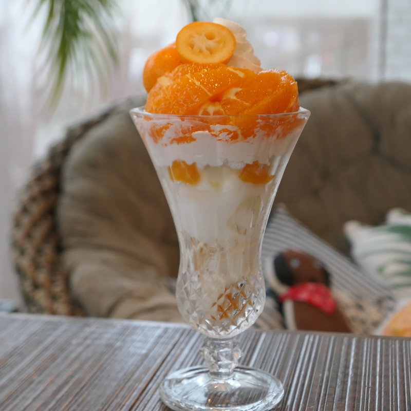 広島県瀬戸田産”せとか”パフェ(プリンス オブ ザ フルーツ)