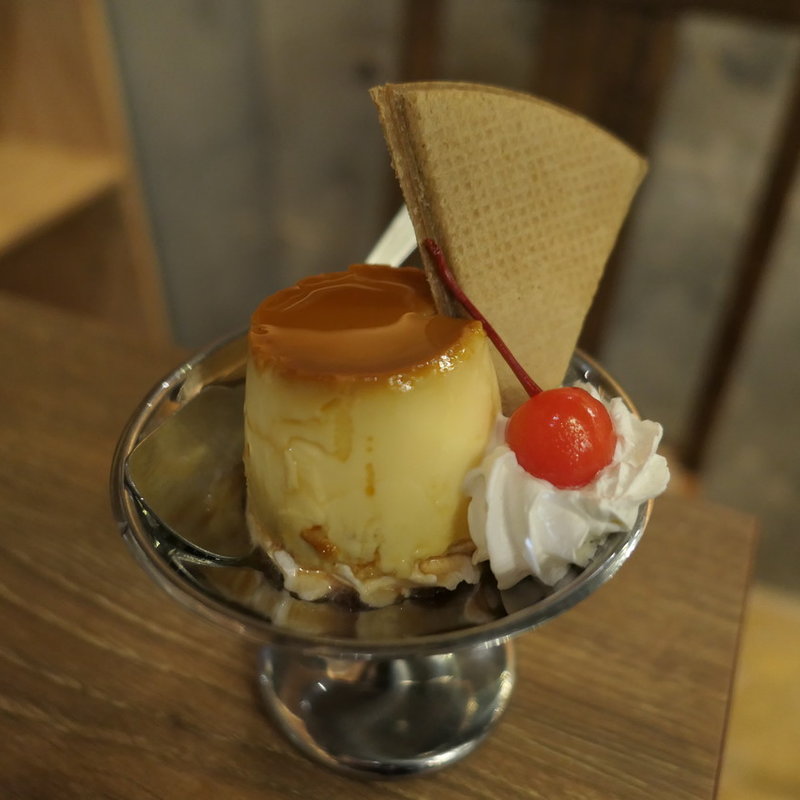 自家製プリン(大衆酒場 フタバ 鳥取米子店)