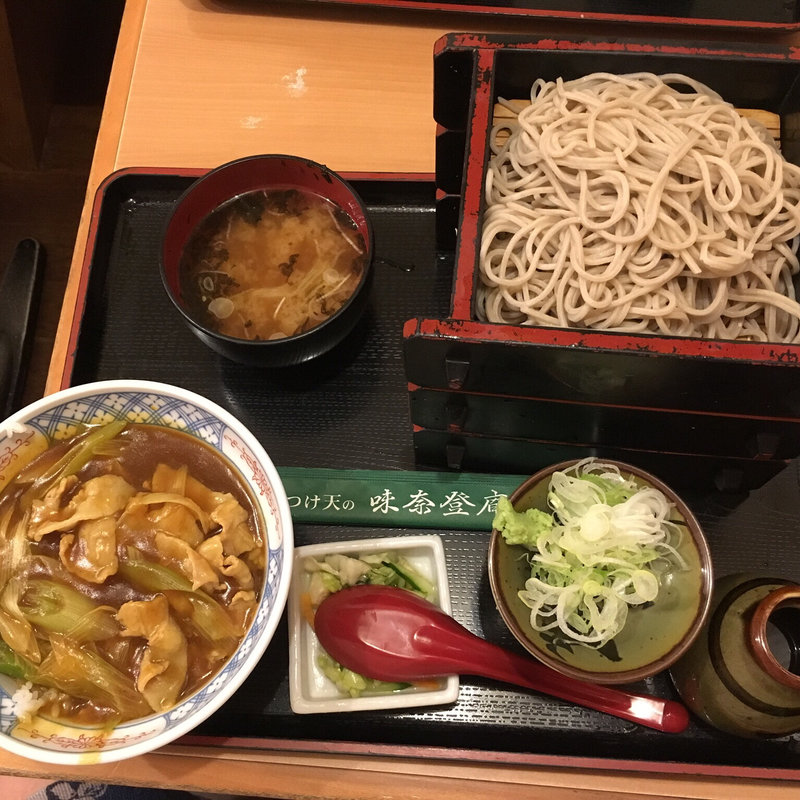 カレー丼セット(味奈登庵 佐江戸店)