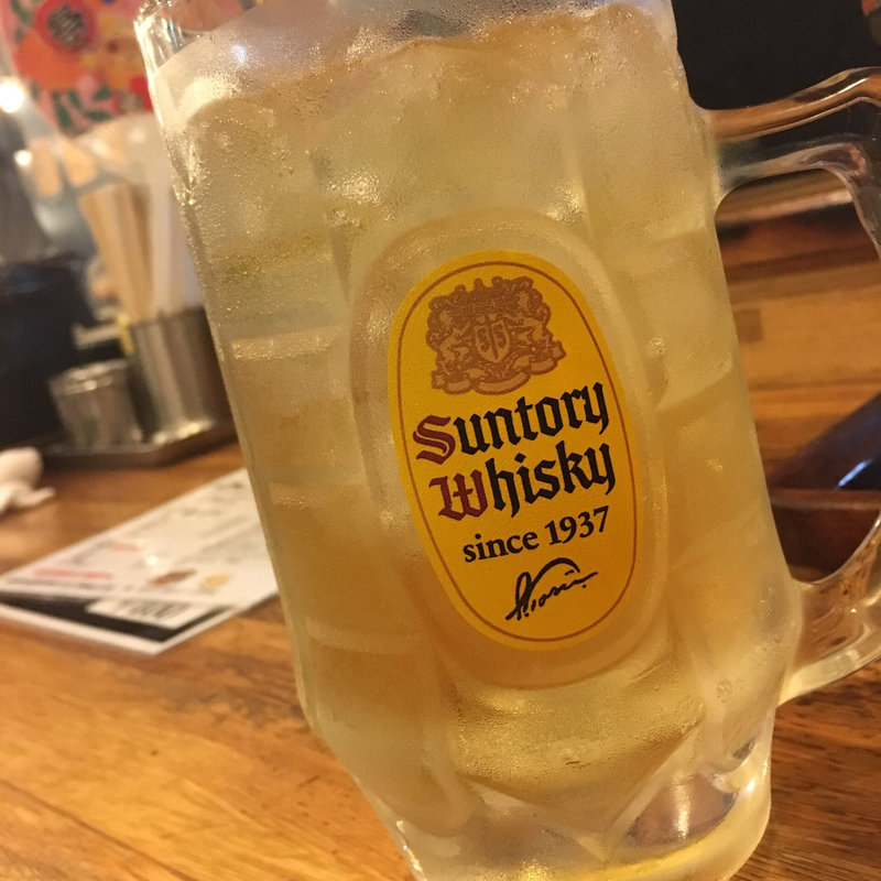 メガハイボール(炭や 狸小路店)