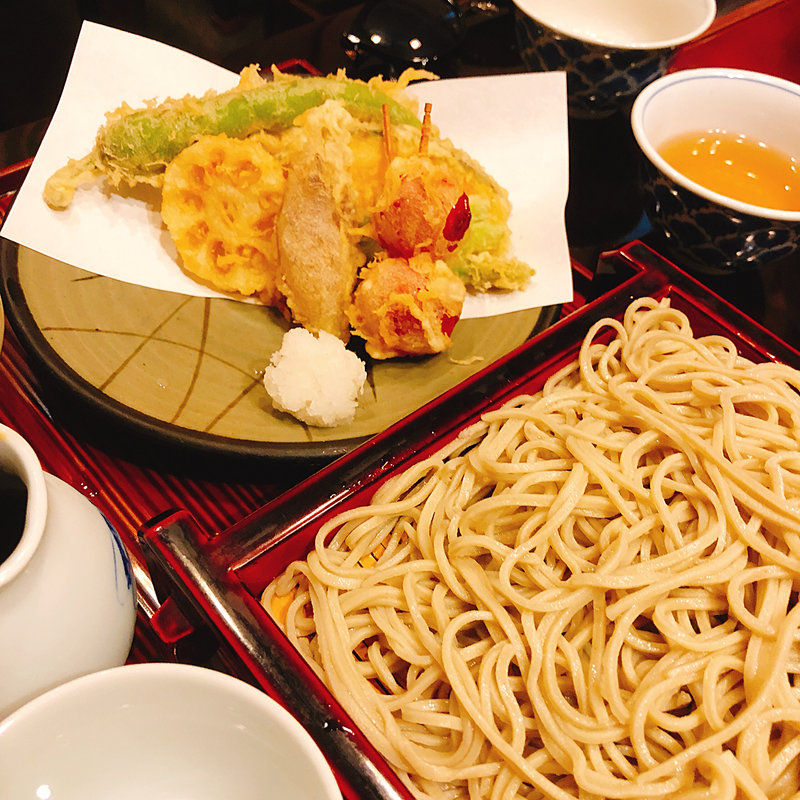 夏野菜せいろ(江戸蕎麦手打處あさだ 浅草橋)