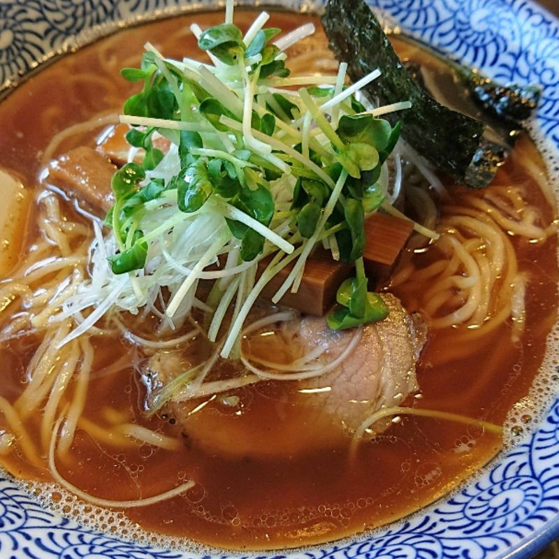 追い煮干中華そば(麺や 一晃亭)