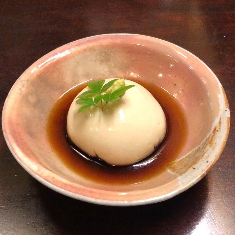 胡麻豆腐(ちくあん)