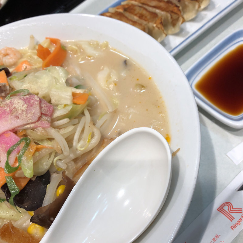 長崎ちゃんぽん 麺2倍(リンガーハット 神戸ハーバーランドumie店)