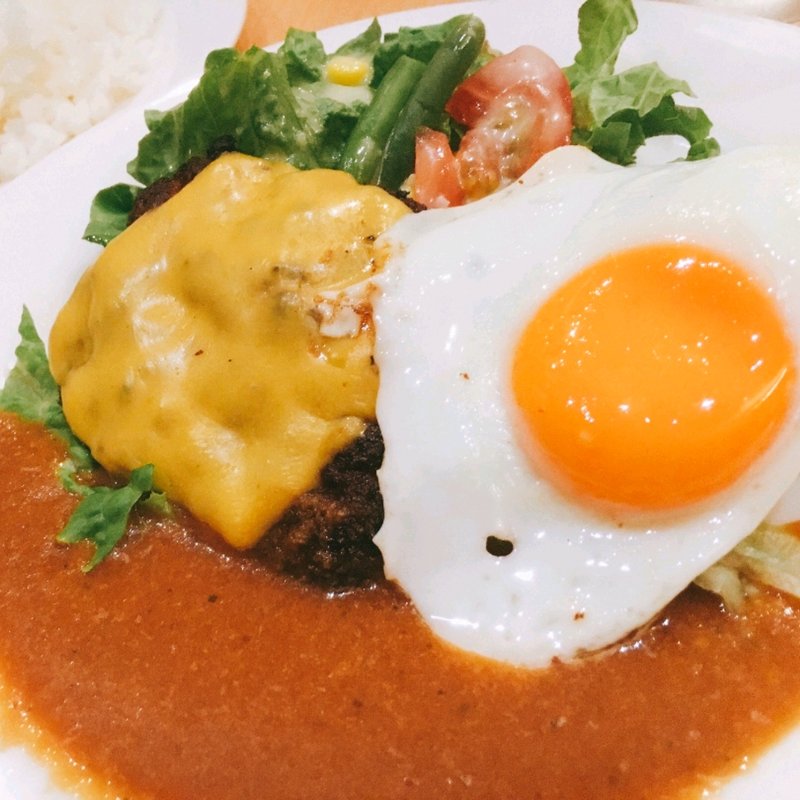 ハンバーグライス(AOI)