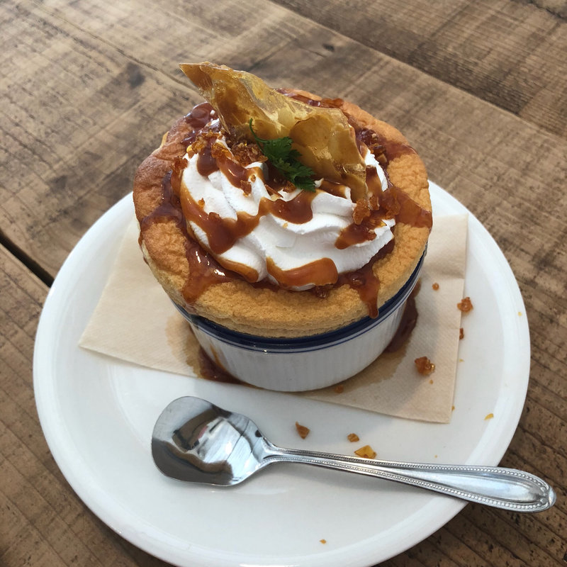 キャラメルスフレ(Fun Space Cafe 天保山店)