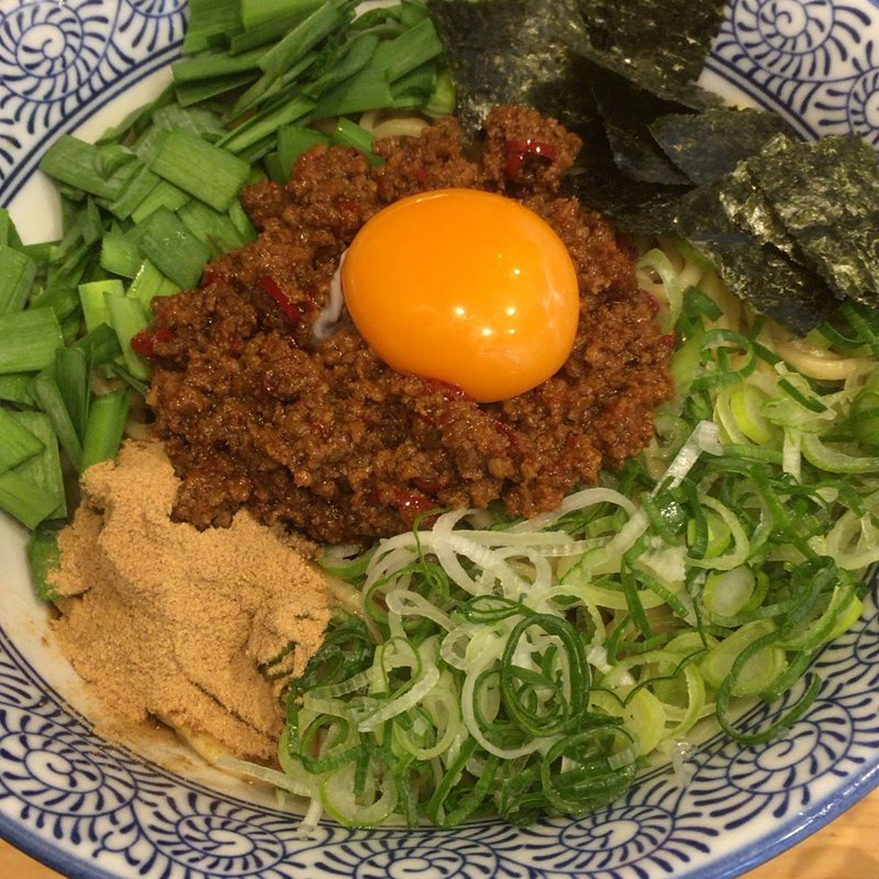 台湾まぜそば(自家製麺 竜葵)