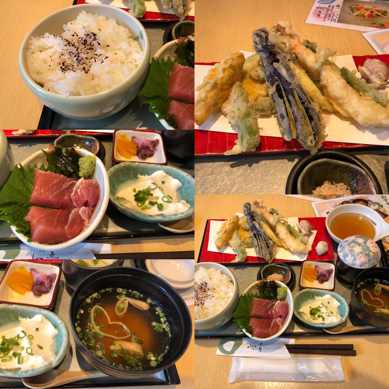 旬の天麩羅御膳(夏)(とうふ旬菜 心音)