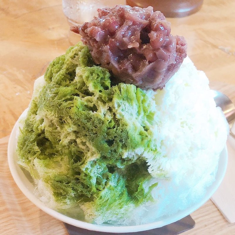 抹茶みるく金時(珈専舎たんぽぽ （こうせんしゃ たんぽぽ）)