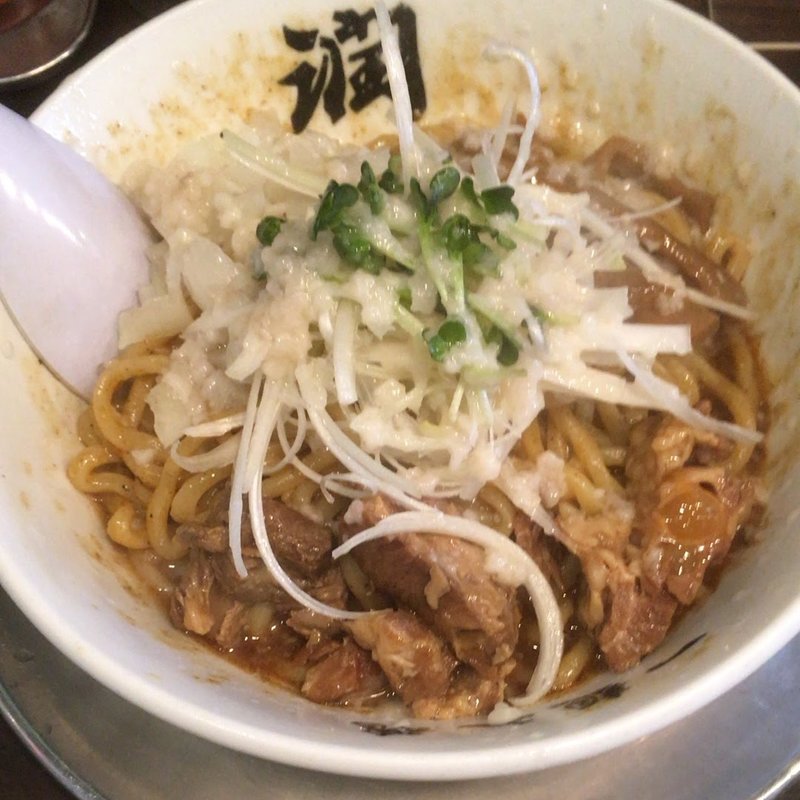 油そば(らーめん潤 亀戸店)