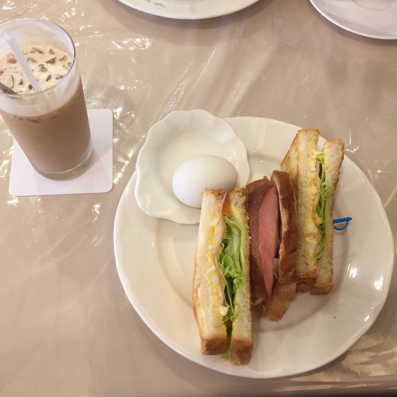 アメリカンクラブサンド(神戸珈琲物語 板宿店喫茶部)