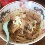 背油そば