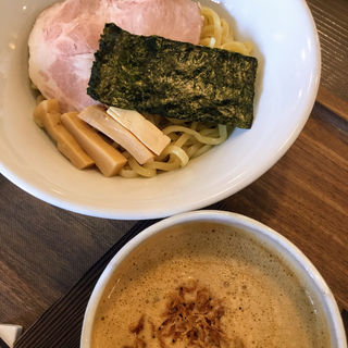 濃厚甘海老味噌つけそば(Omotenashi Noodles まつじ)
