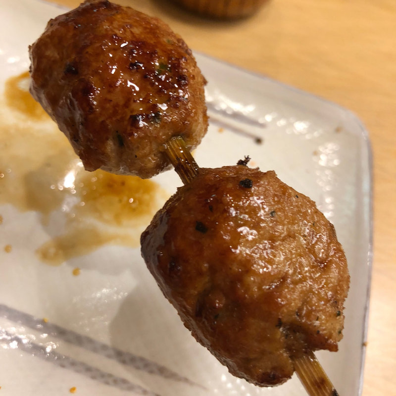 つくね(鳥ぎん 銀座本店)