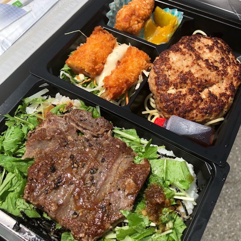 ビフテキ弁当(みぃーの食卓)