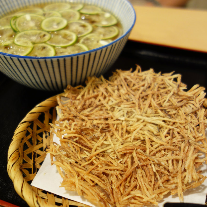 ごぼう天(生粉蕎麦『玄』 姪浜店)