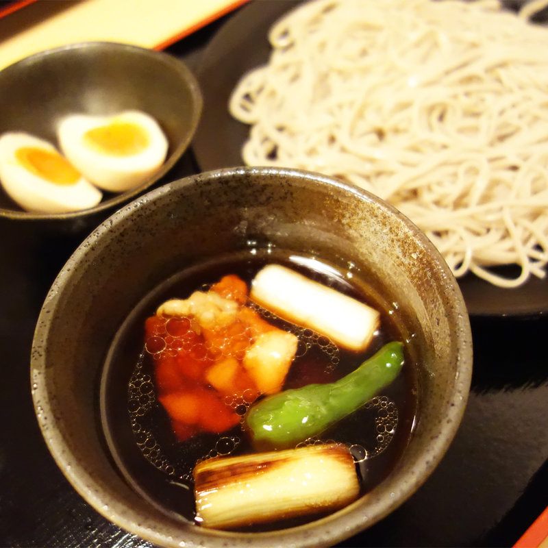 鶏南蛮ざるそば(生粉蕎麦『玄』 姪浜店)